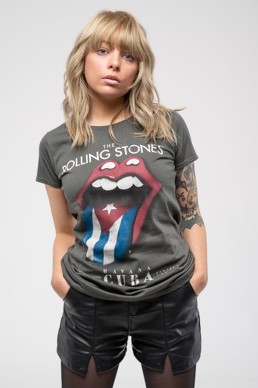 rolling stones cuba t shirt