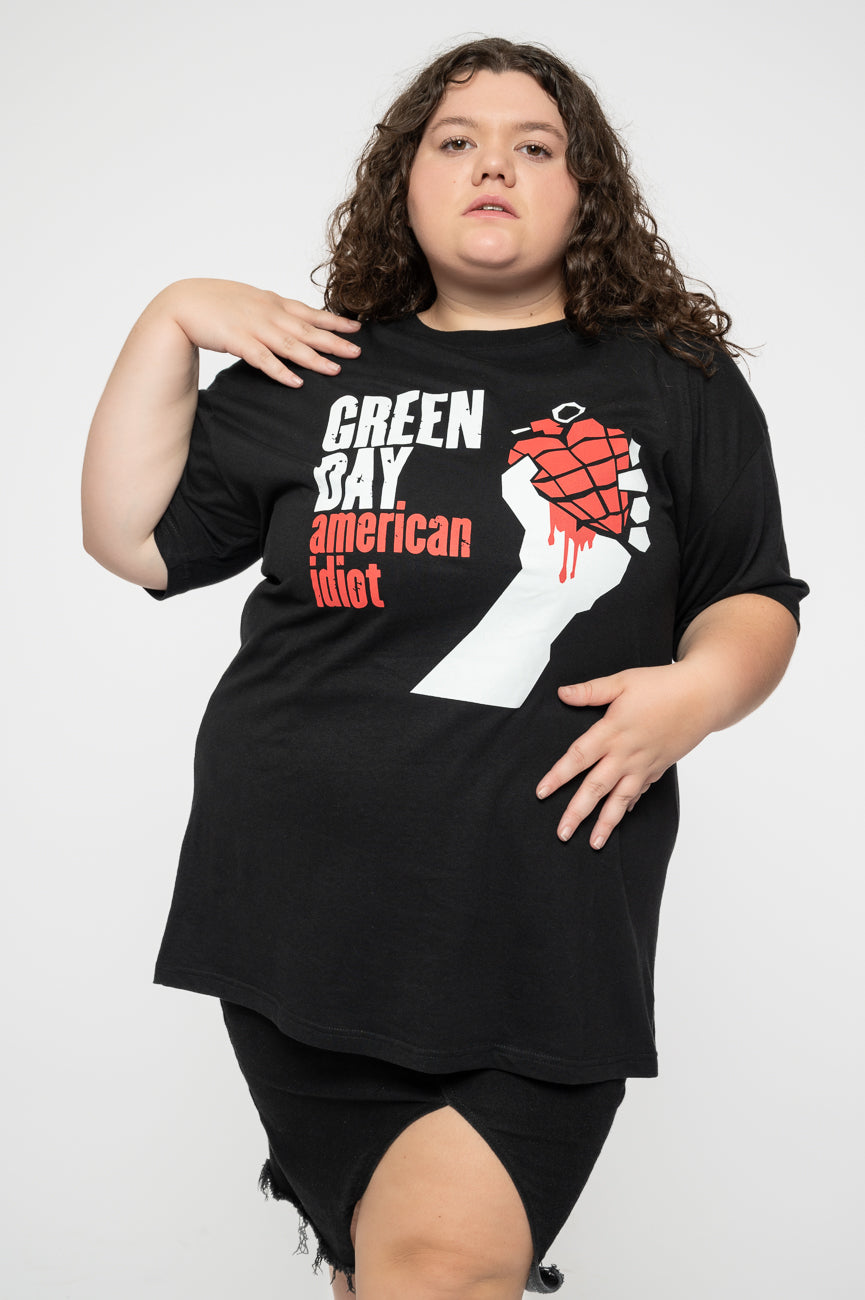 Green Day American Idiot Tie-Dye T-Shirt