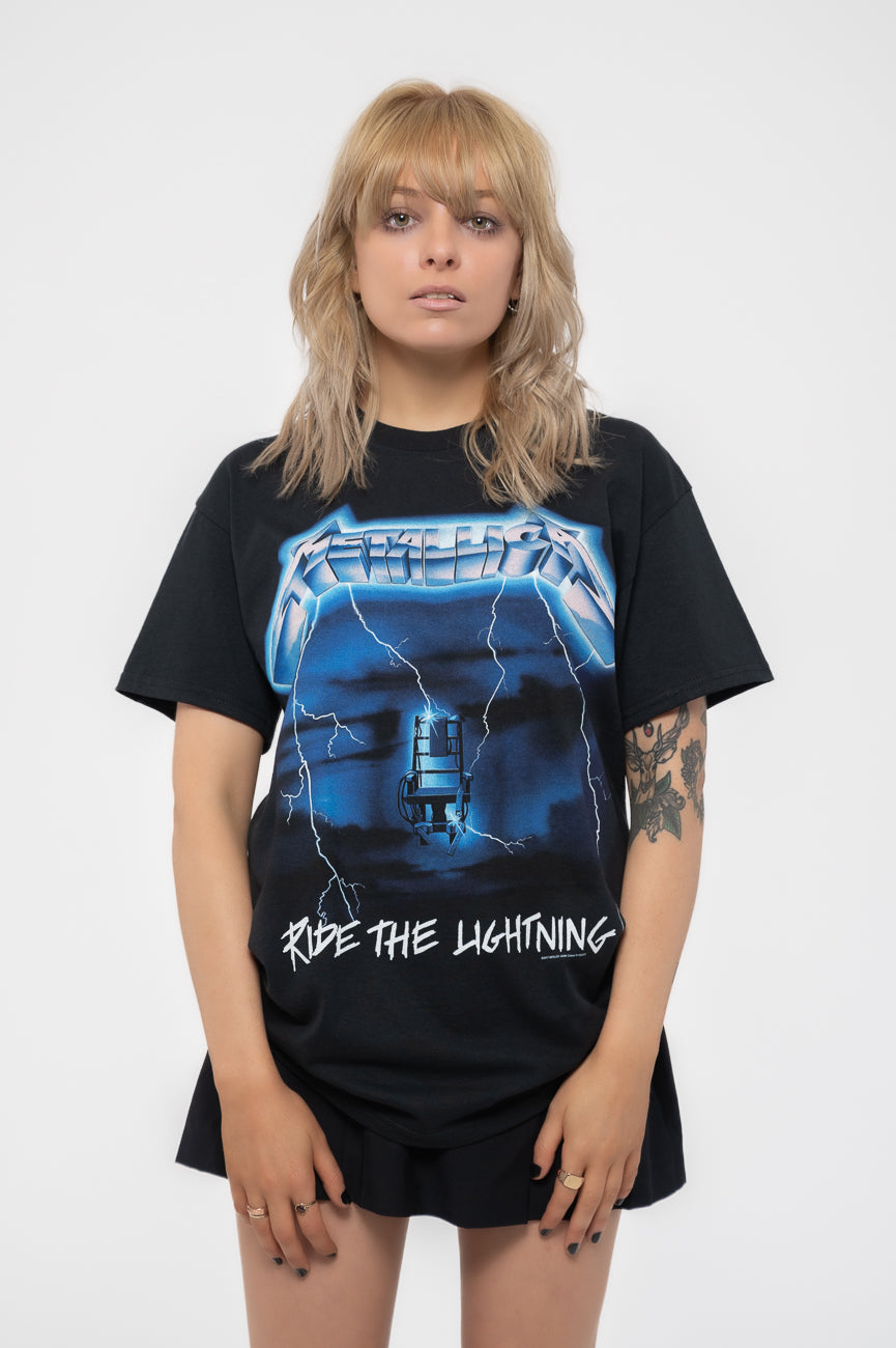 Metallica Ride The Lightning Tracks T-Shirt –