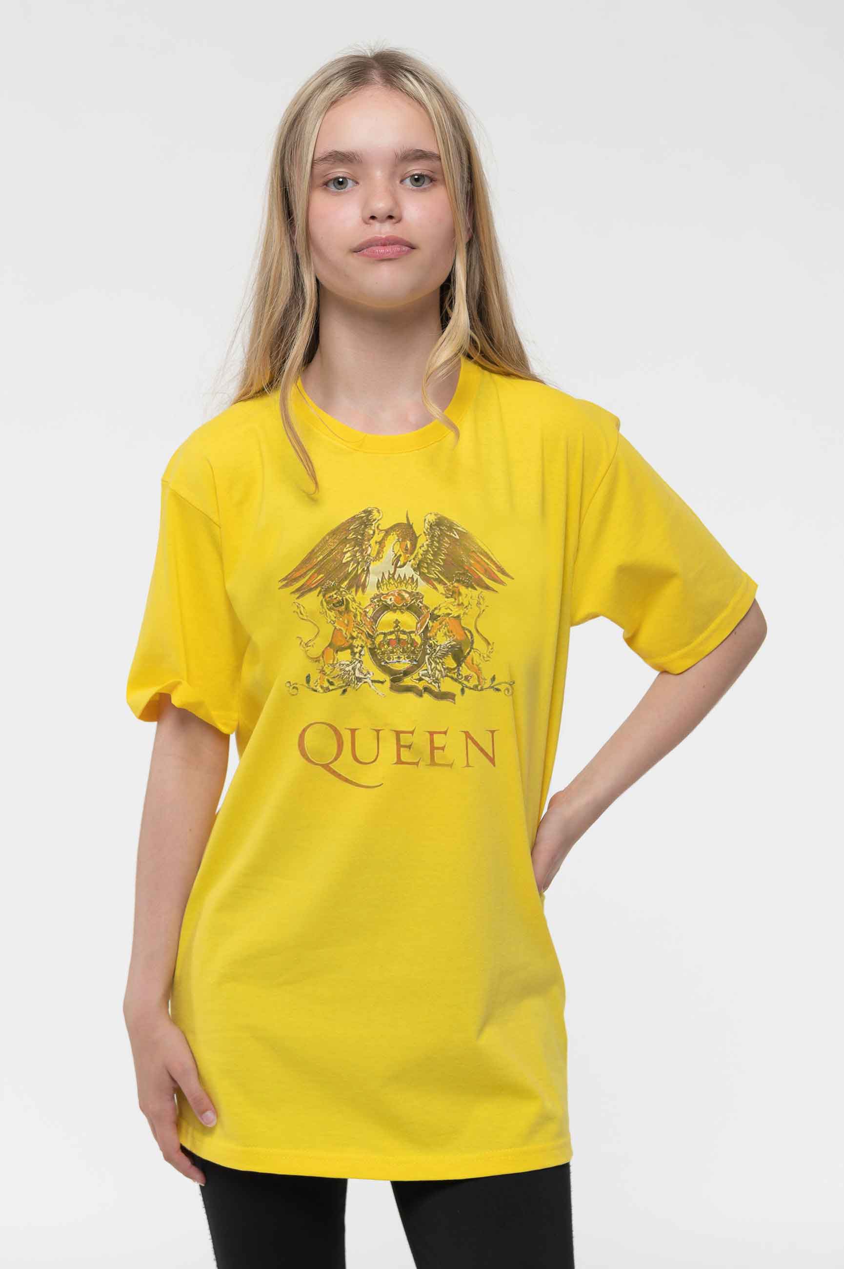 queen classic crest t shirt