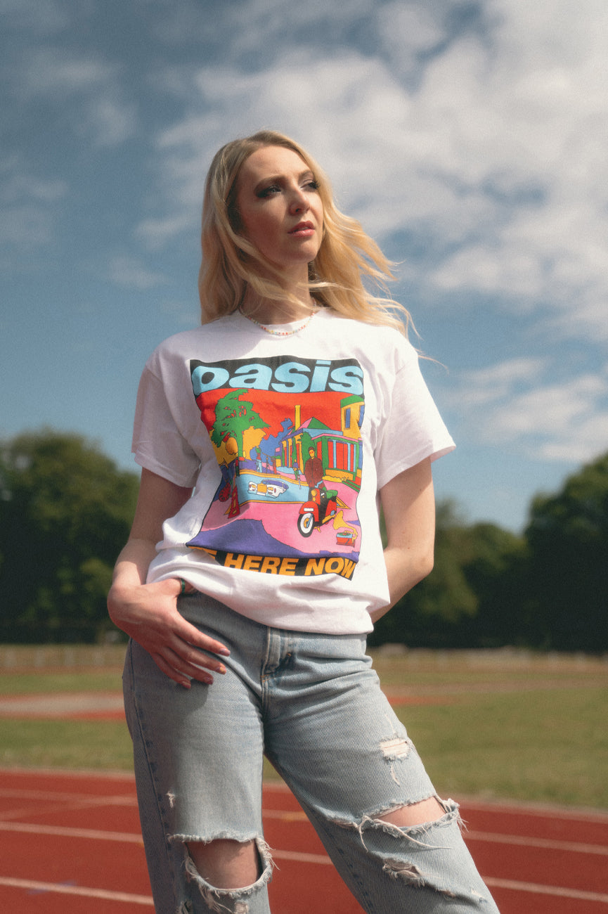 Oasis Be Here Now Illustration T Shirt