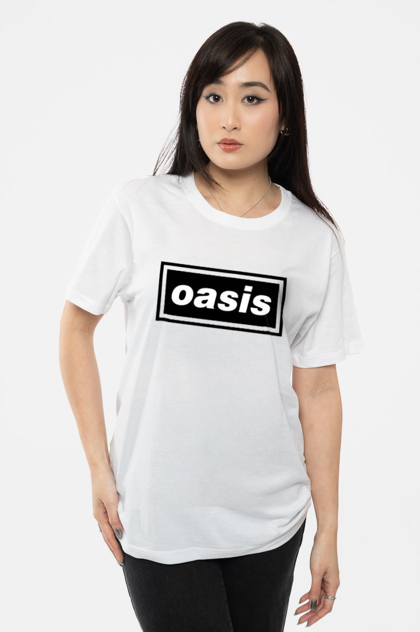 Oasis Decca Band Logo T Shirt