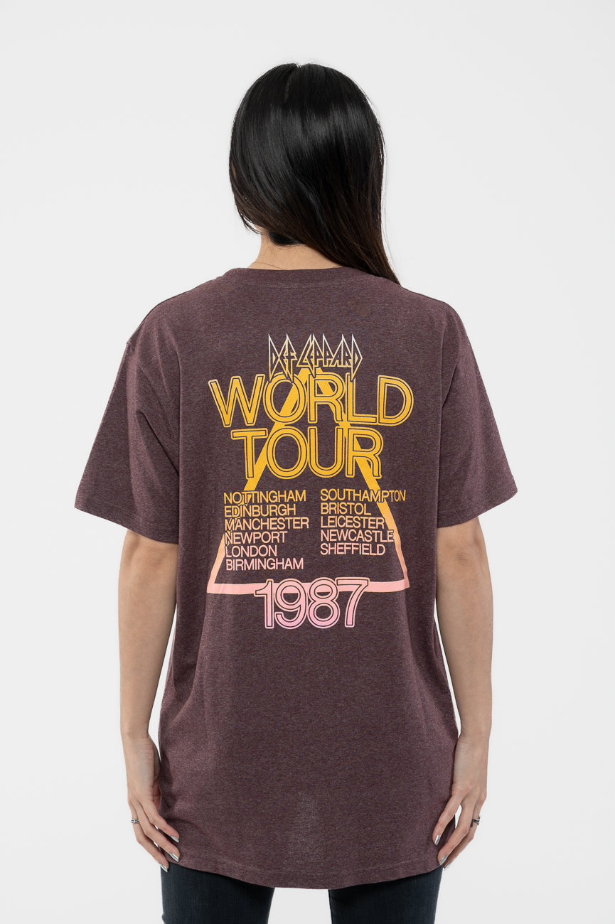 Def Leppard Hysteria World Tour Tee – Paradiso Clothing