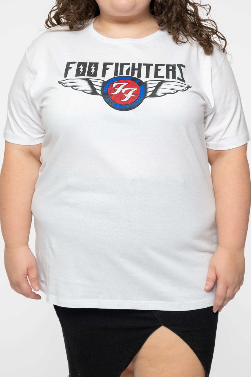 Foo fighters t hotsell shirt womens uk