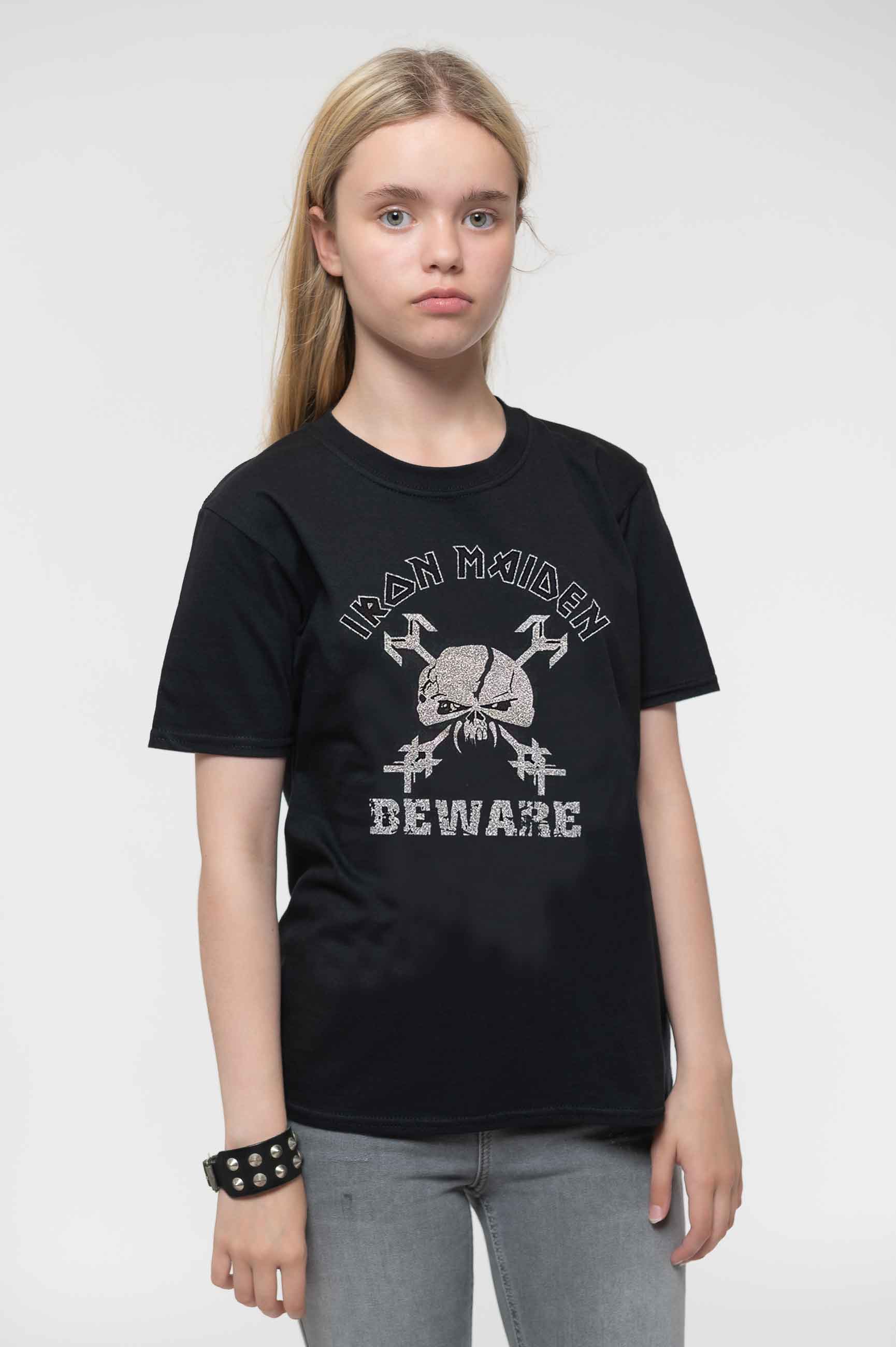 Iron Maiden Kids Beware Tee – Paradiso Clothing