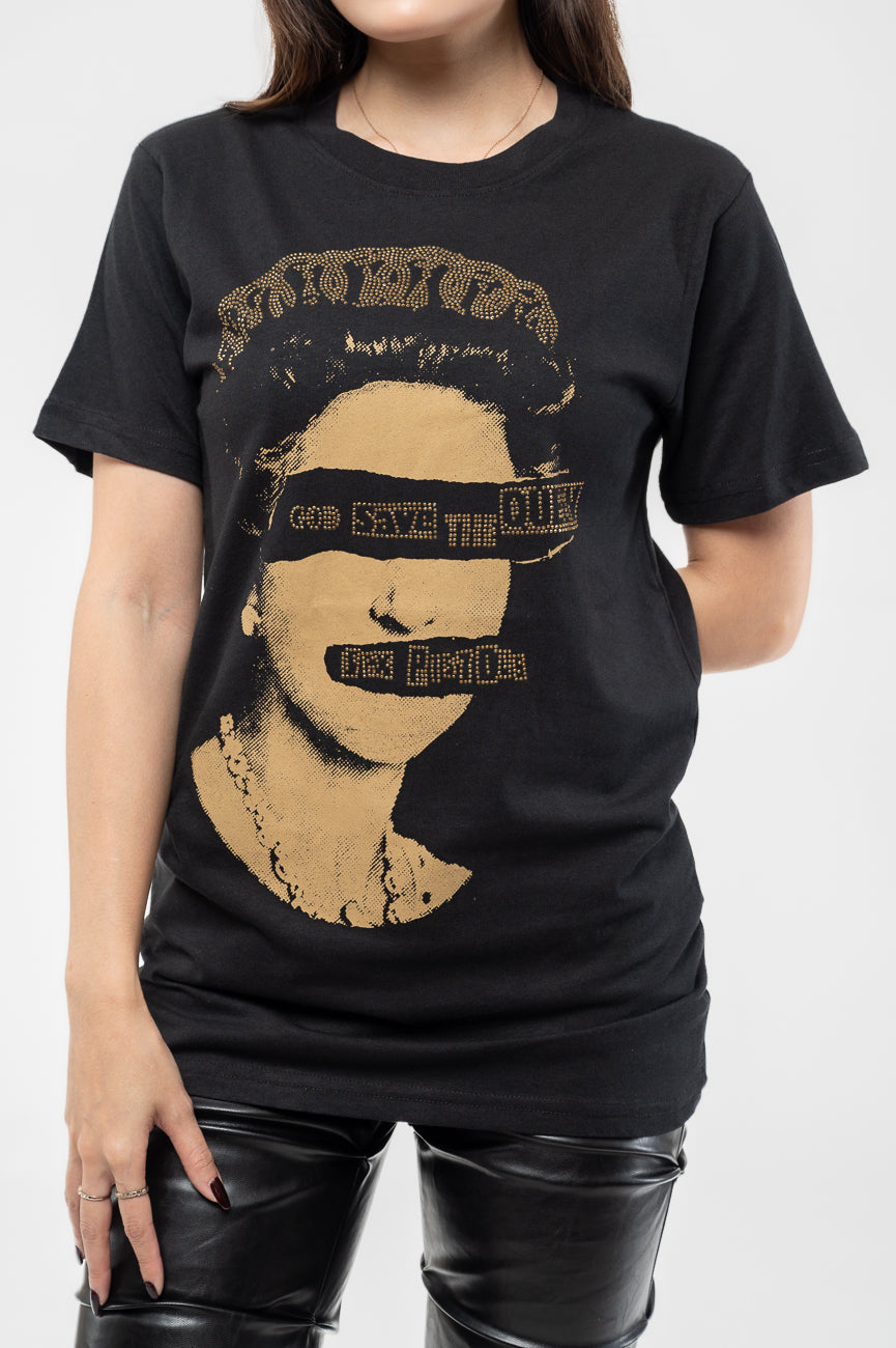 The Sex Pistols God Save The Queen Diamante T Shirt – Paradiso