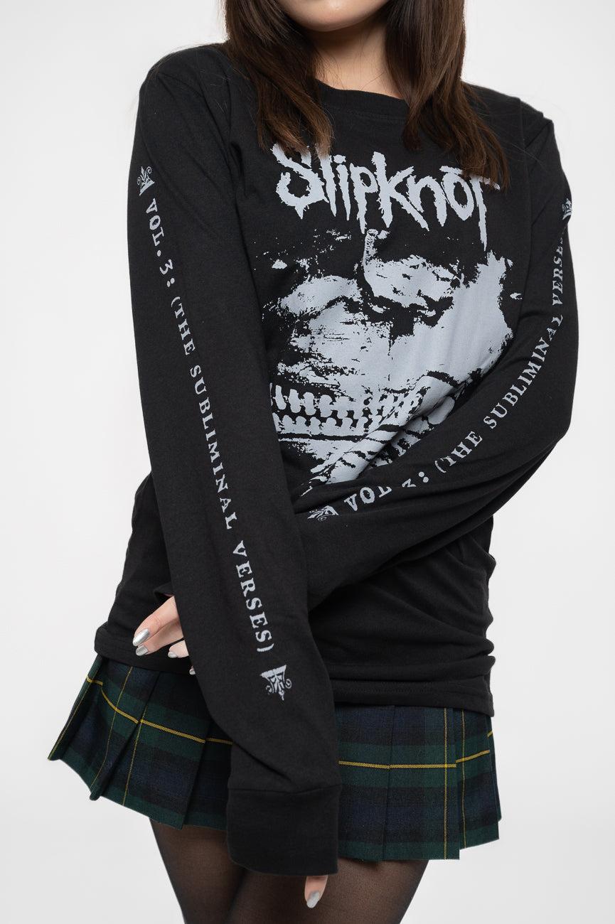 Slipknot Subliminal Verses Long Sleeve Tee