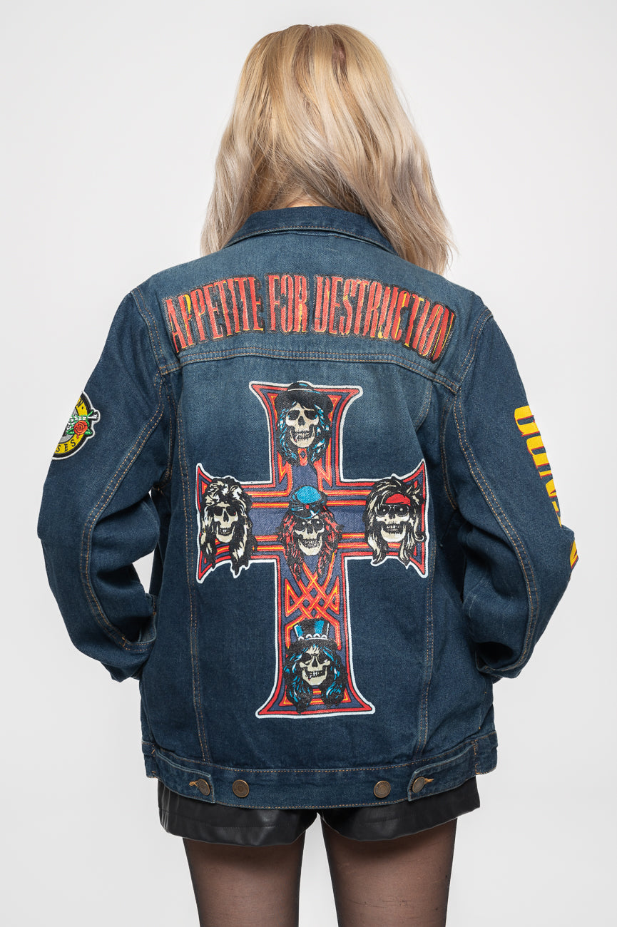 Guns N' Roses Appetite For Destruction Denim Jacket – Paradiso