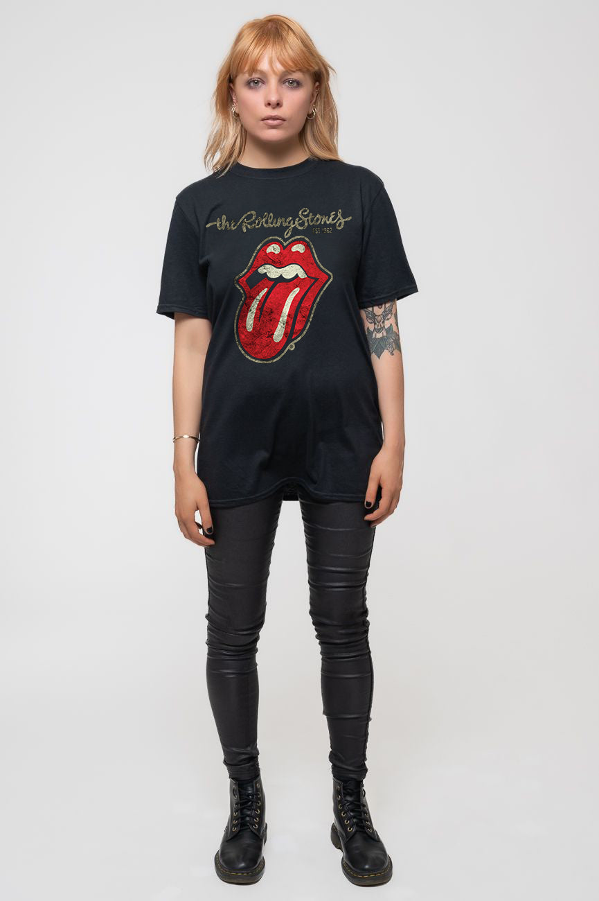 Rolling Stones Plastered Tongue T-Shirt